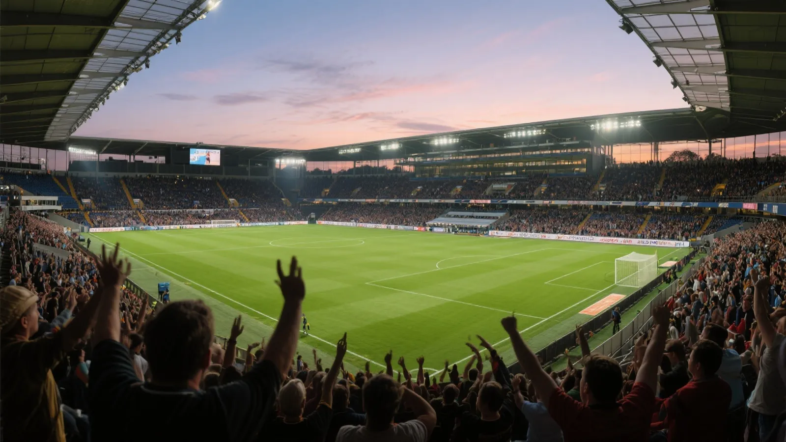 现代体育场氛围图